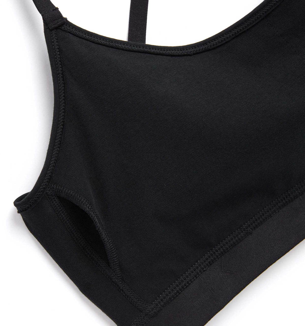 TomboyX Low Cut Soft Bra - X= Black