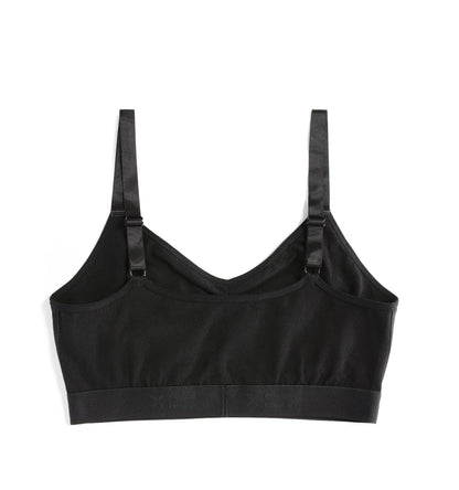 TomboyX V Neck Bralette - X= Black
