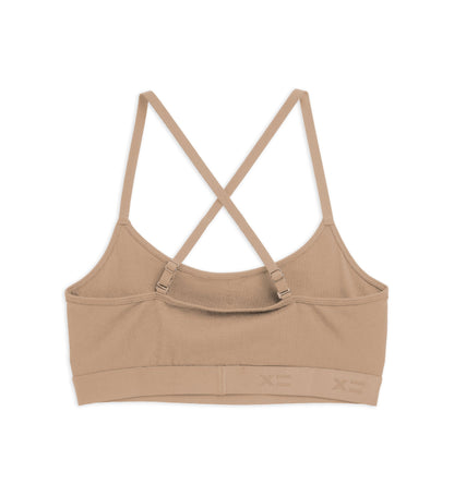 TomboyX Low Cut Soft Bra - Chai