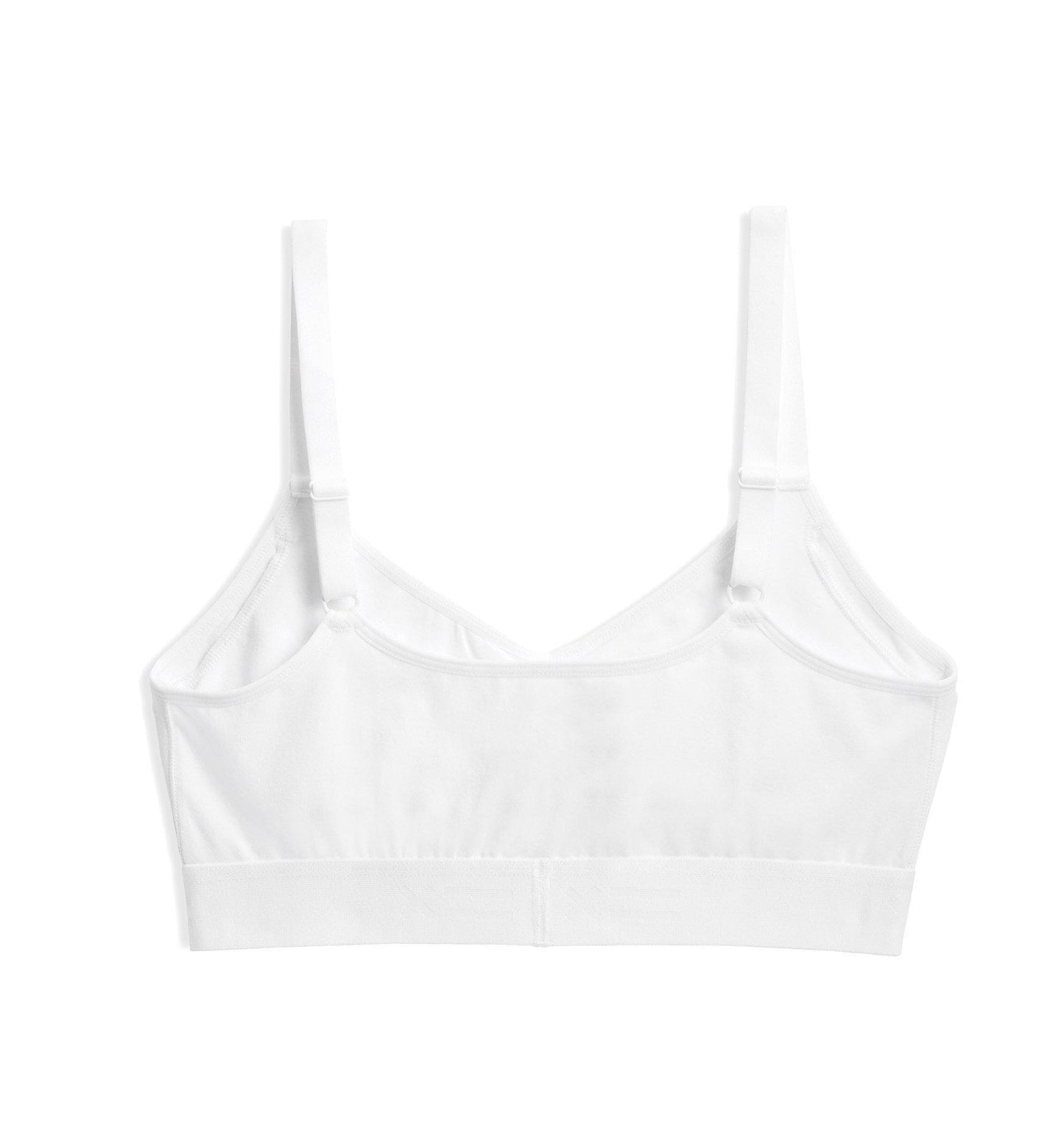 TomboyX V Neck Bralette - X= White