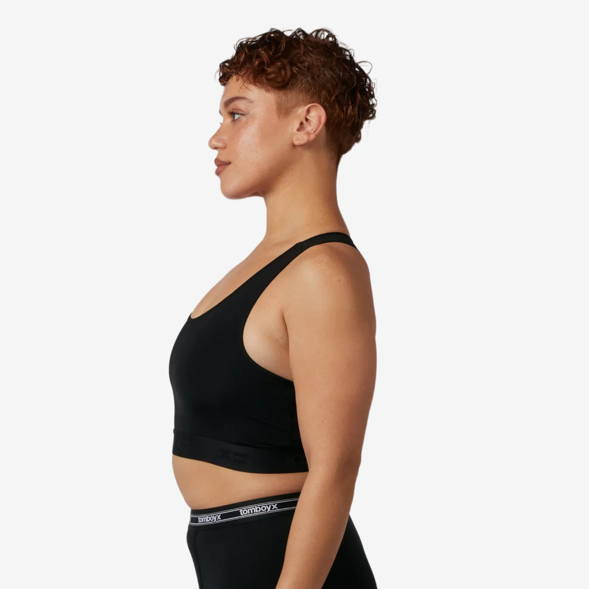 TomboyX Compression Plus Top - Black