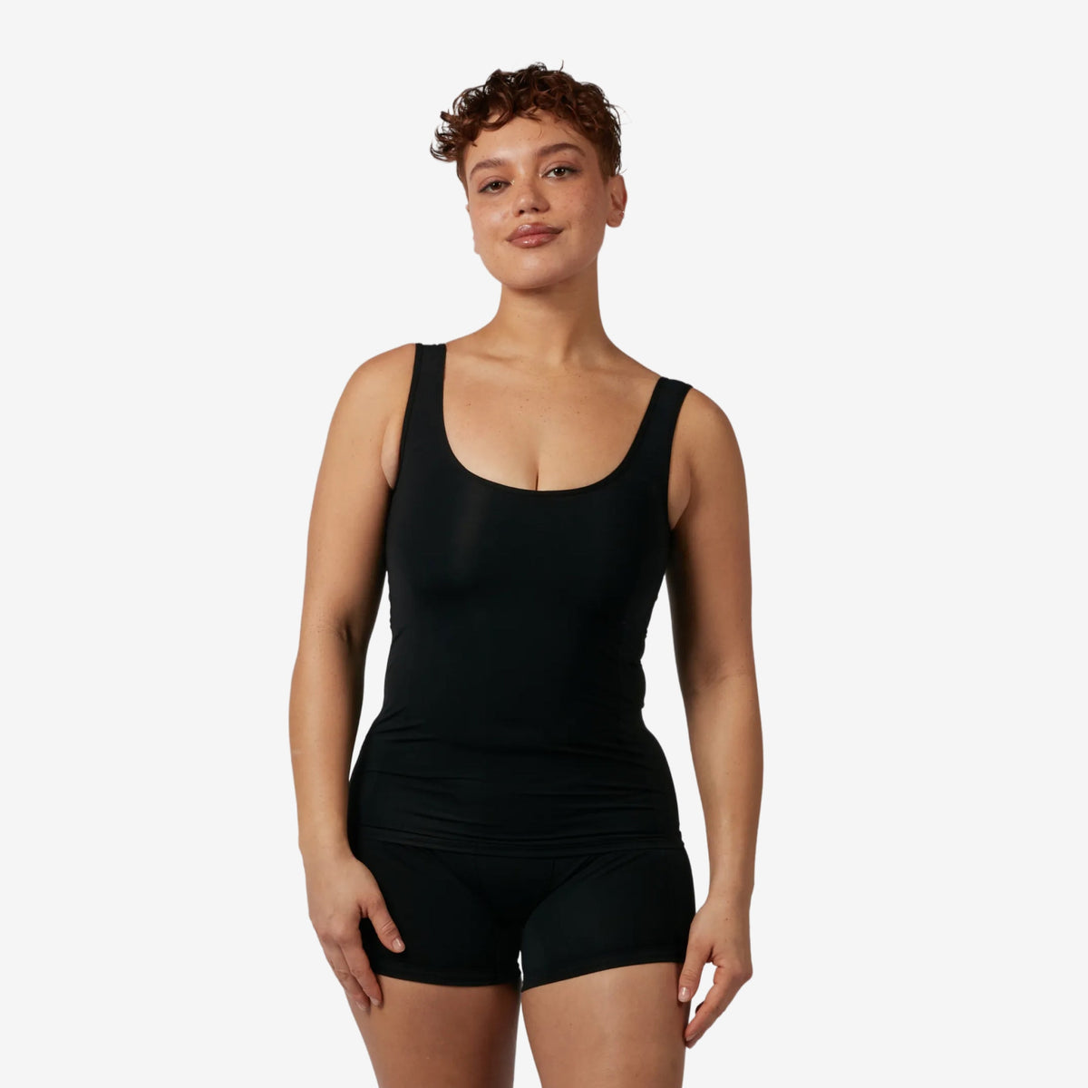 TomboyX Compression Plus Tank - Black