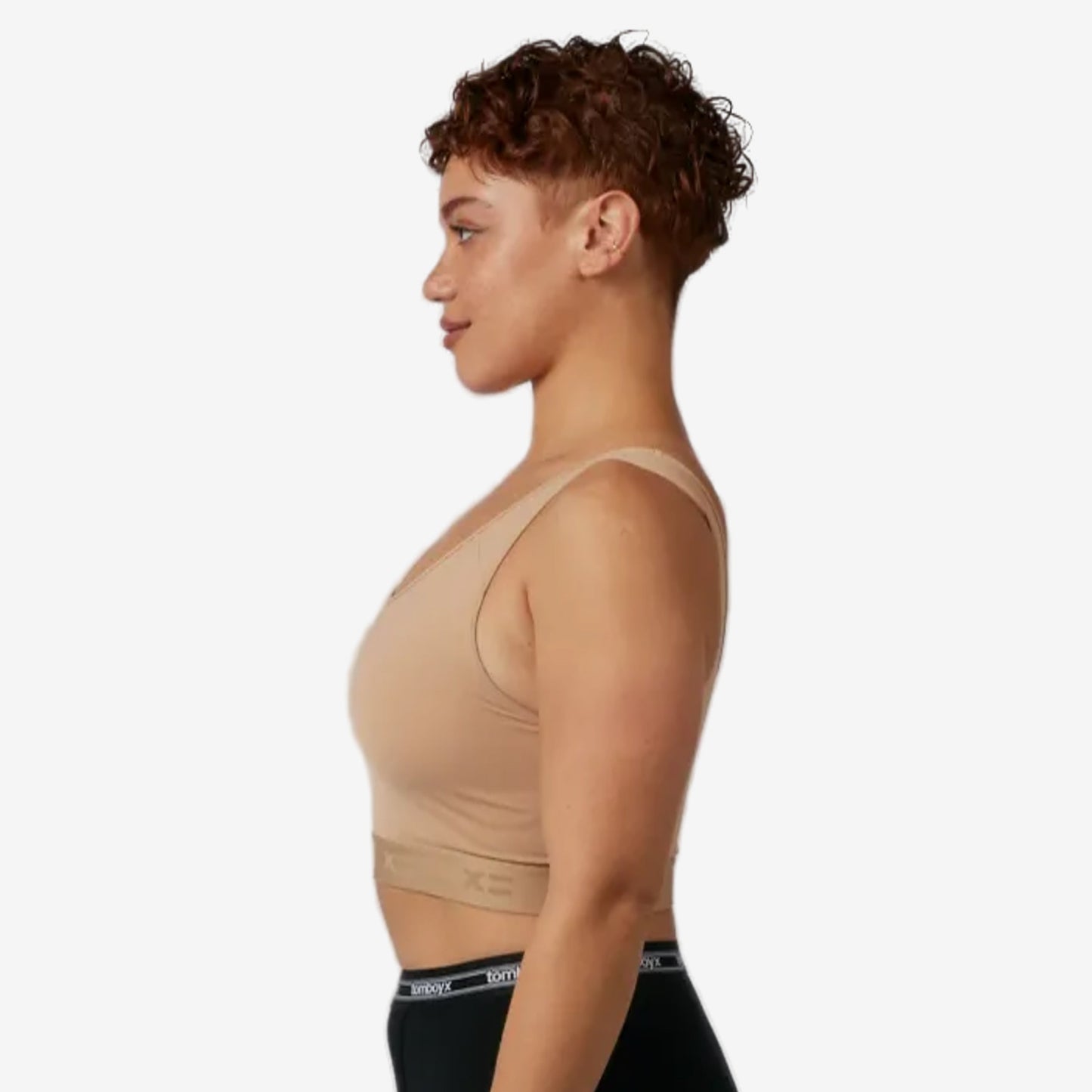 TomboyX Compression Plus Top - Chai