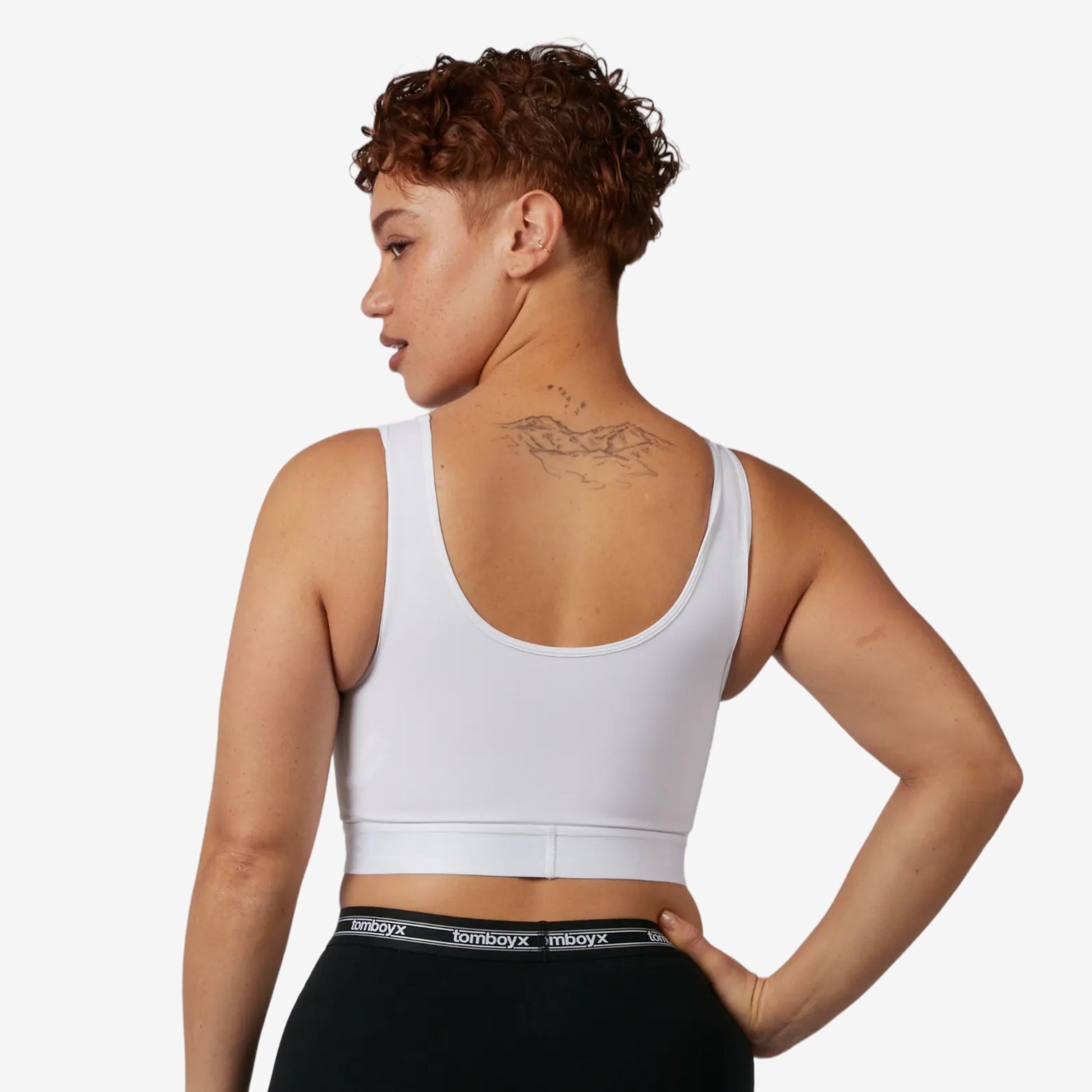 TomboyX Compression Plus Top - White