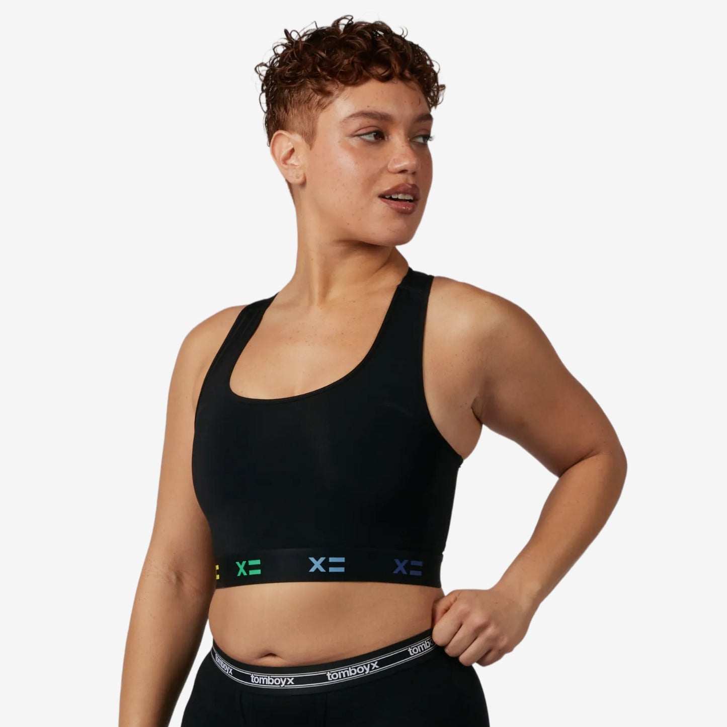 TomboyX Compression Plus Top - Rainbow