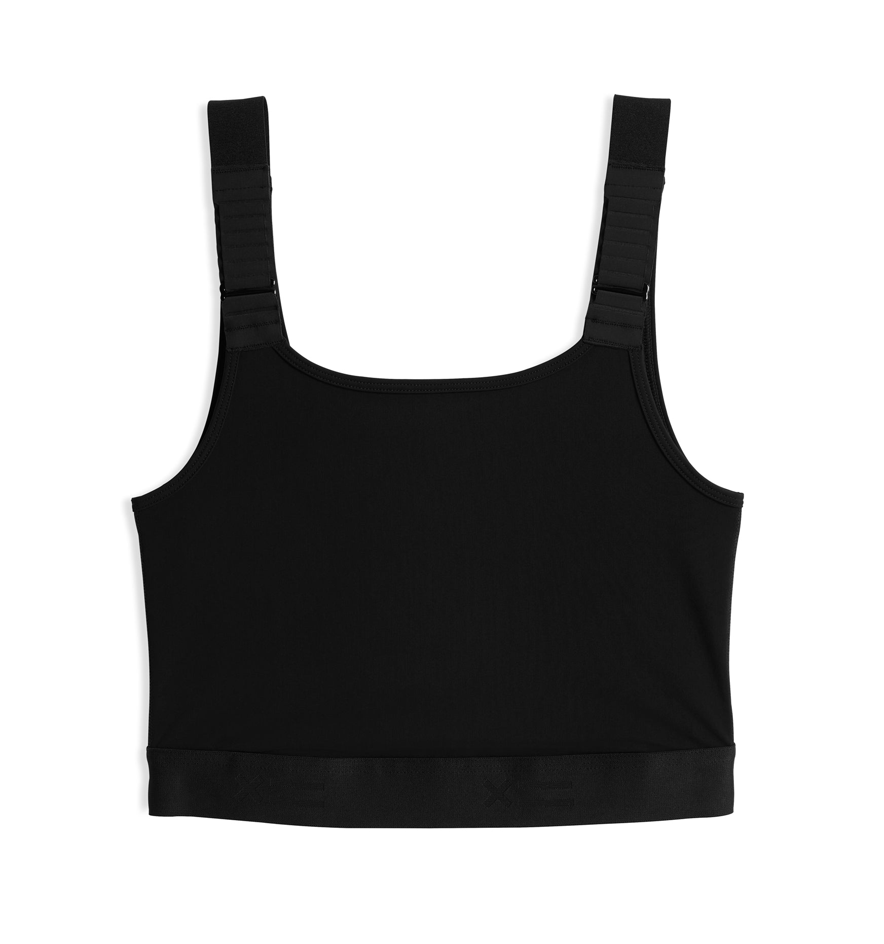 TomboyX Adjustable Compression Top - Black