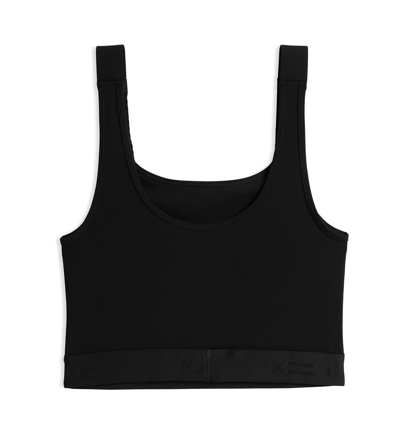 TomboyX Adjustable Compression Top - Black