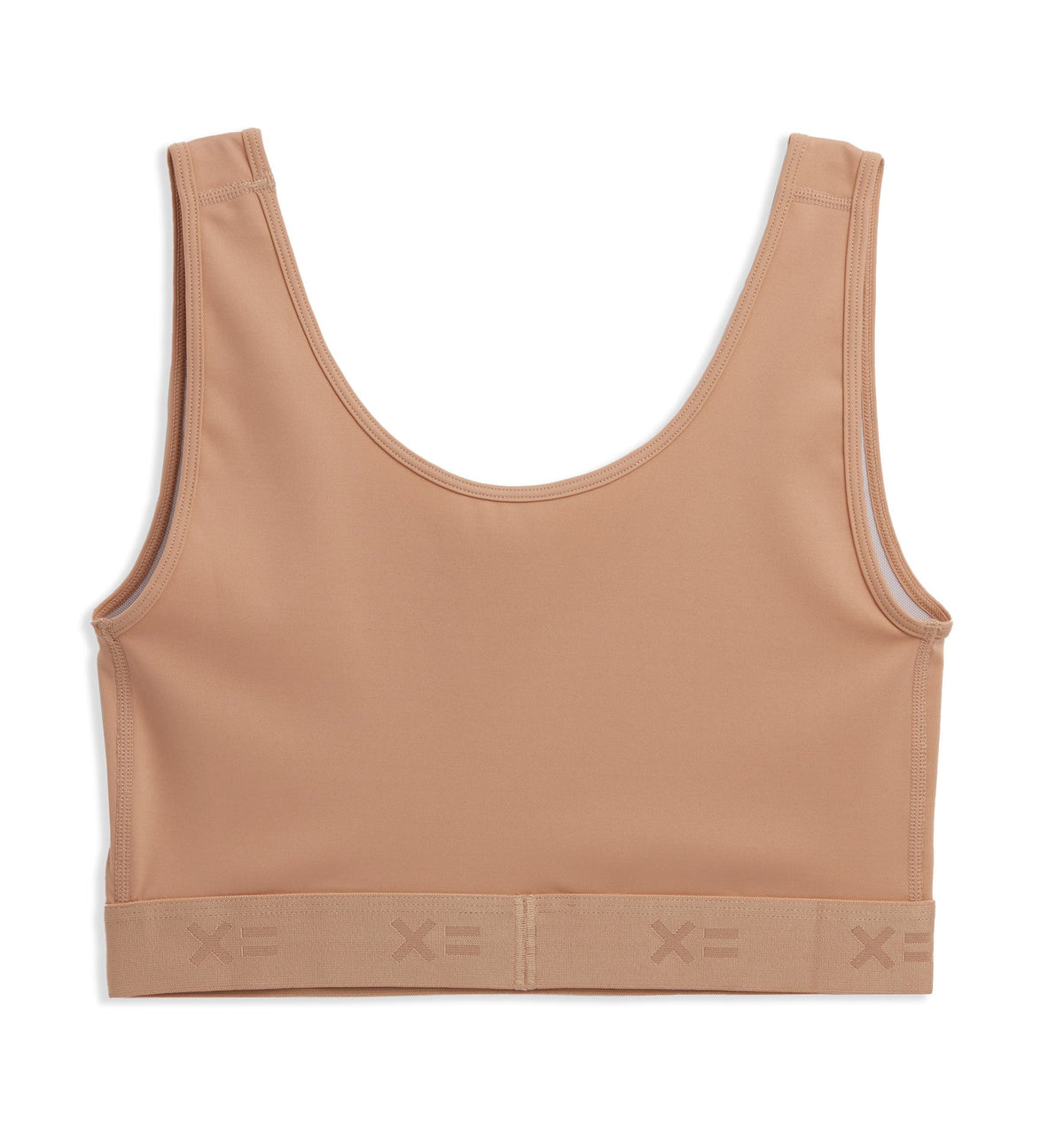 TomboyX V Neck Compression Top - Chai