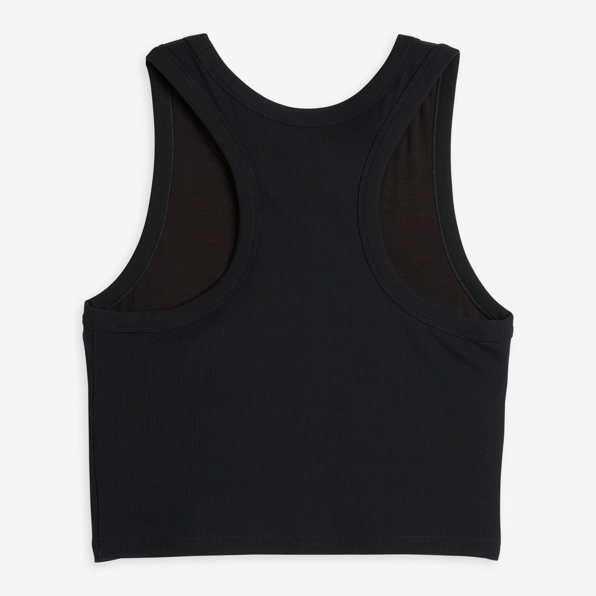 TomboyX Bamboo Rib Bra Top - Black