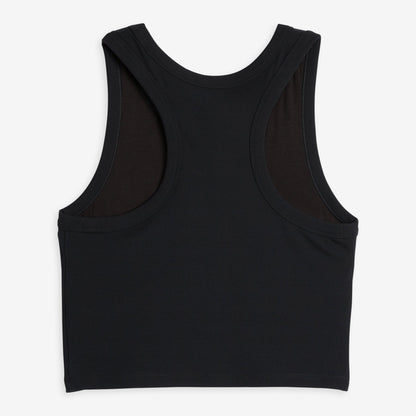 TomboyX Bamboo Rib Bra Top - Black