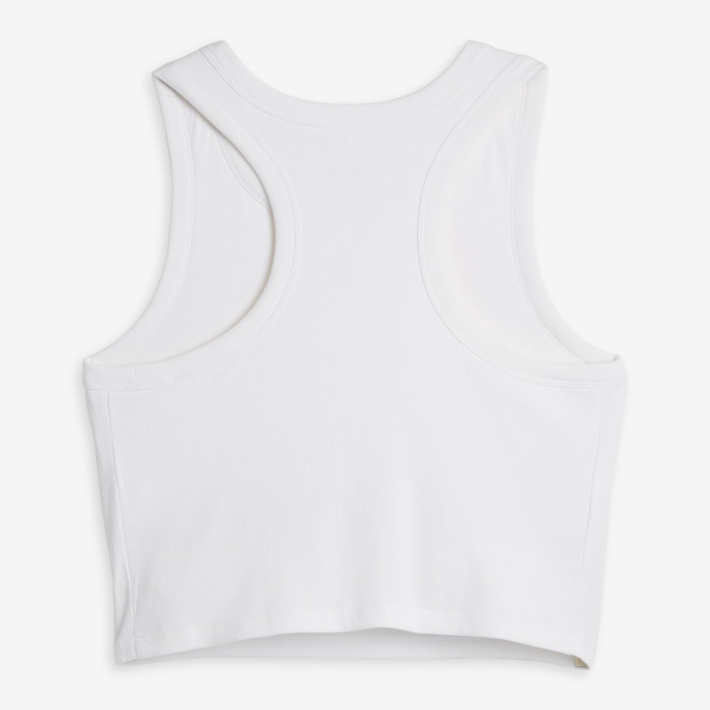 TomboyX Bamboo Rib Bra Top - Bright White