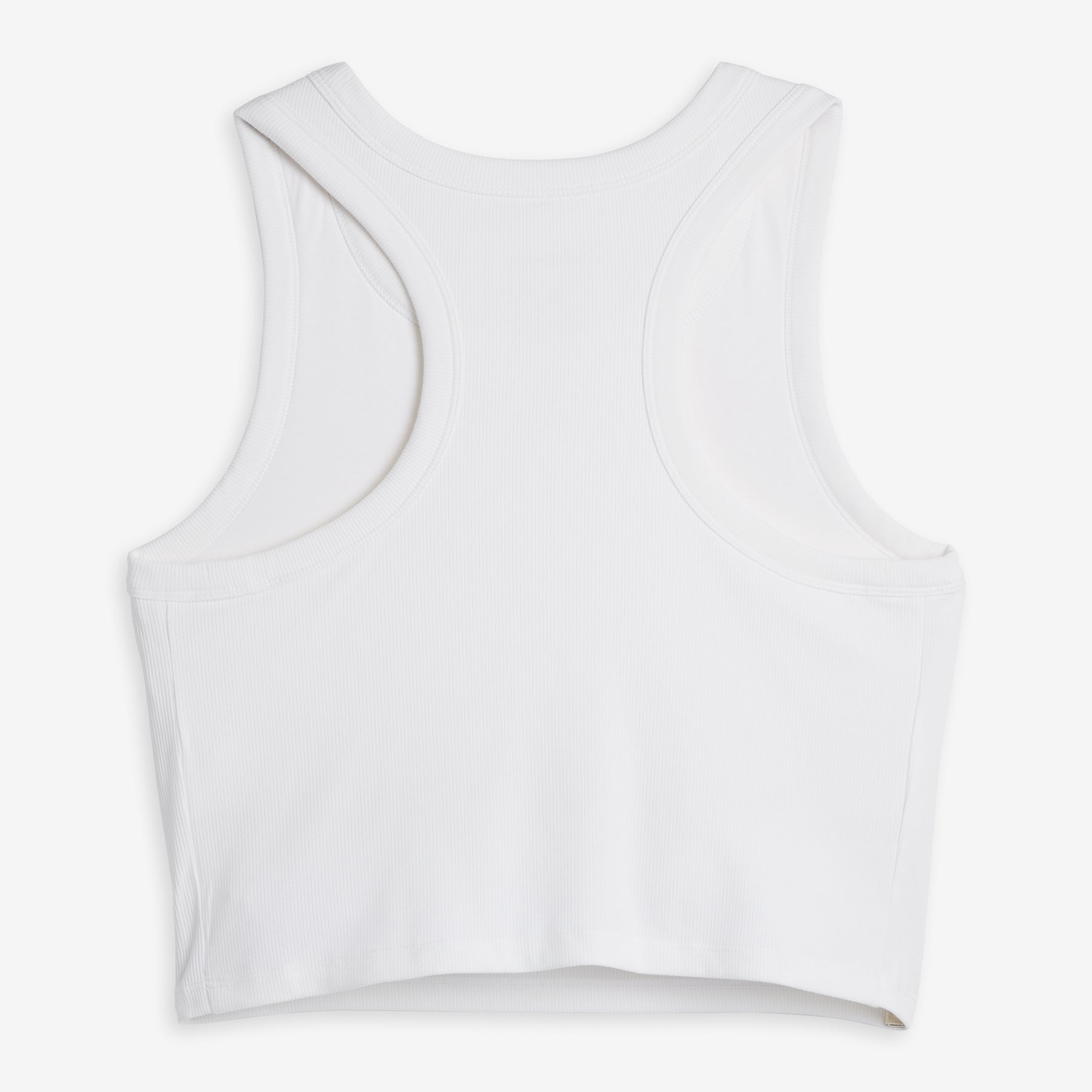 TomboyX Bamboo Rib Bra Top - Bright White