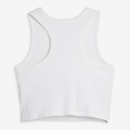 TomboyX Bamboo Rib Bra Top - Bright White