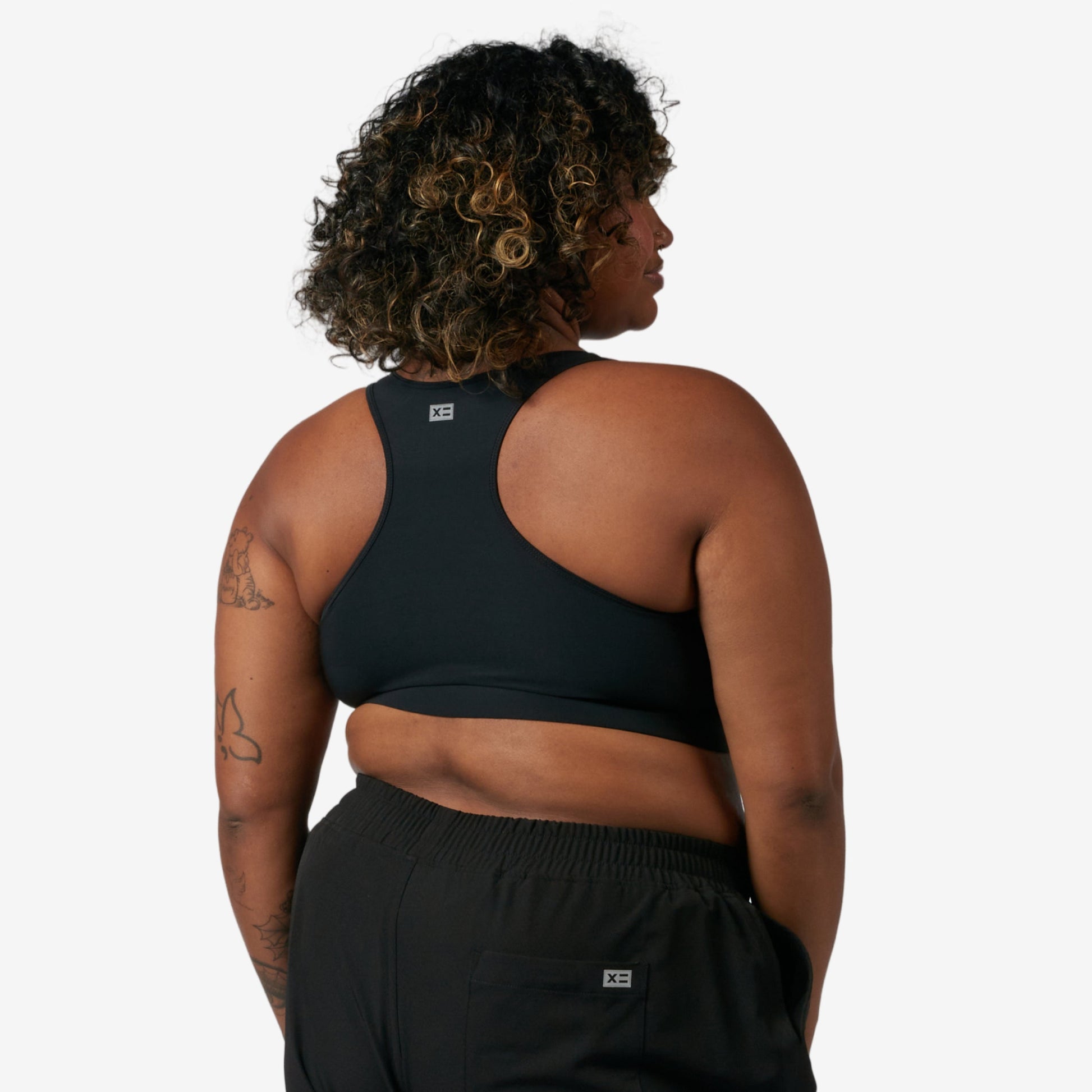 TomboyX Swim Racerback Zip Compression Top - Jelly Magic