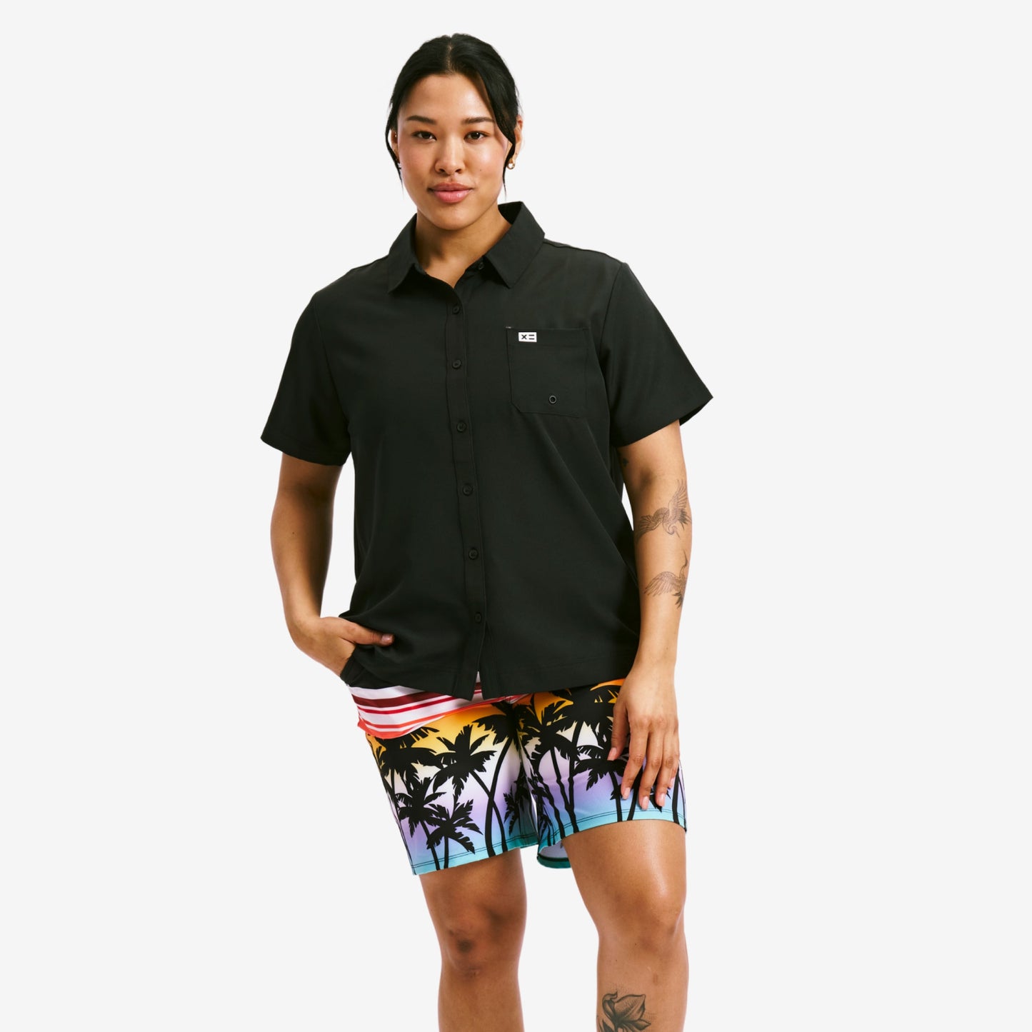 TomboyX Cabana Shirt - Jelly Magic
