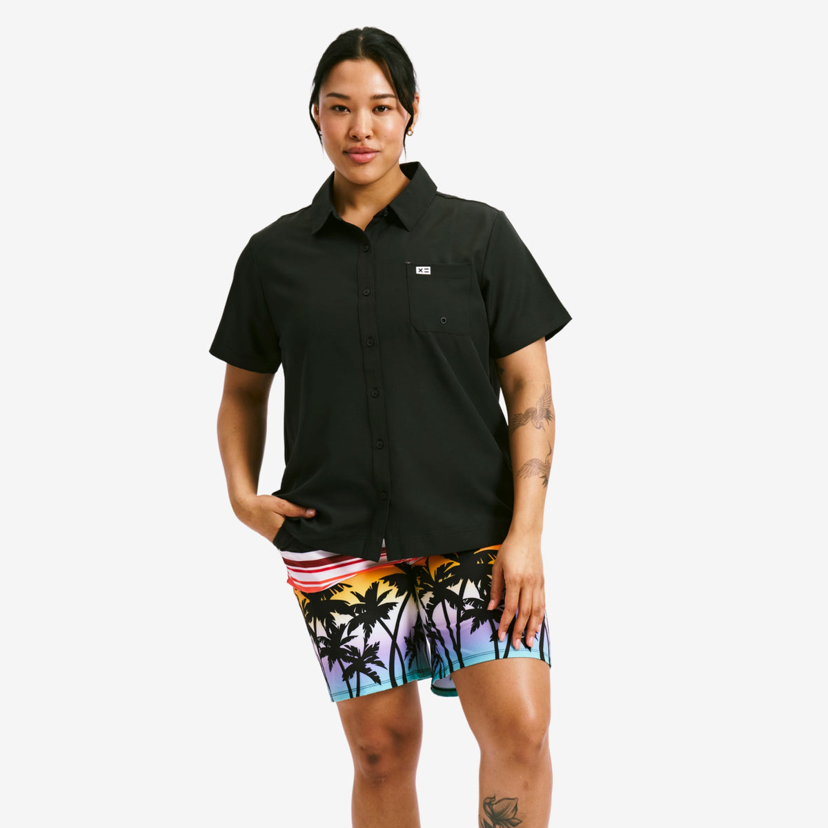 TomboyX Cabana Shirt - Jelly Magic