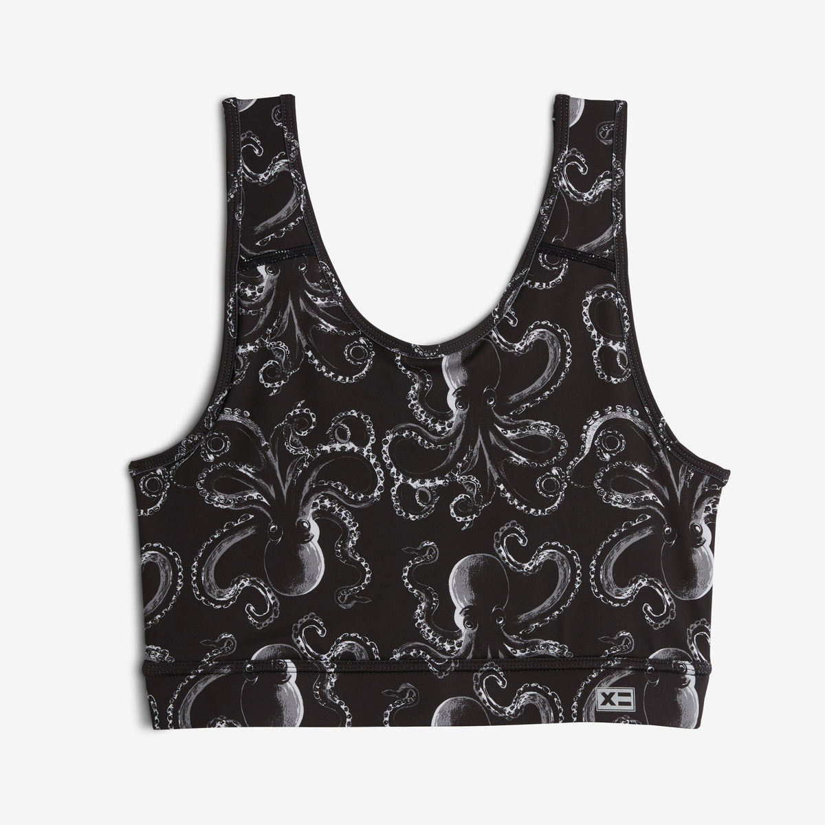 TomboyX Swim Sport Compression Top - Kraken