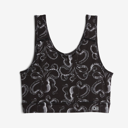 TomboyX Swim Sport Compression Top - Kraken