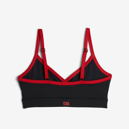 TomboyX Swim Wrap Top - Red Edge