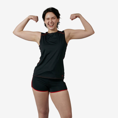 TomboyX Swim Tank - Red Edge