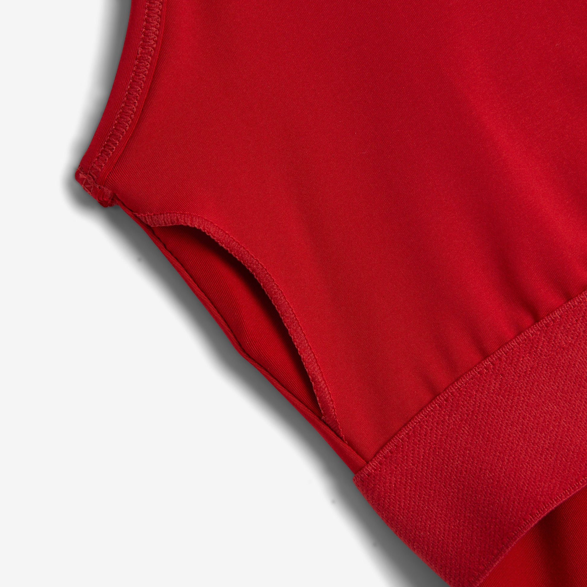TomboyX Swim High Neck Top - Red