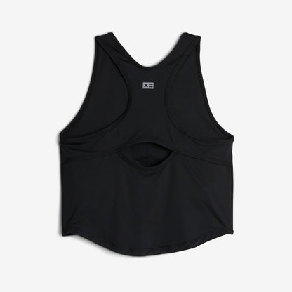 TomboyX Swim High Neck Top - Black