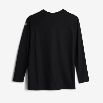 TomboyX Swim Solarmesh Long Sleeve Sun Guard - Black