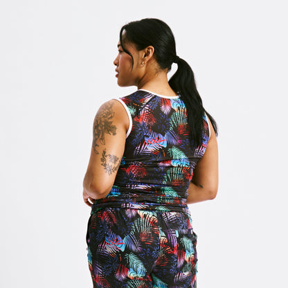 TomboyX Swim Tank - Palm Dreams