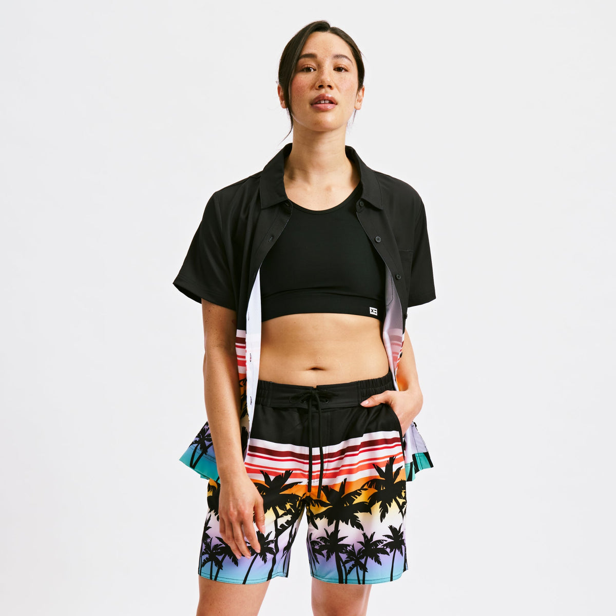 TomboyX Cabana Shirt - Hawaiian Heat