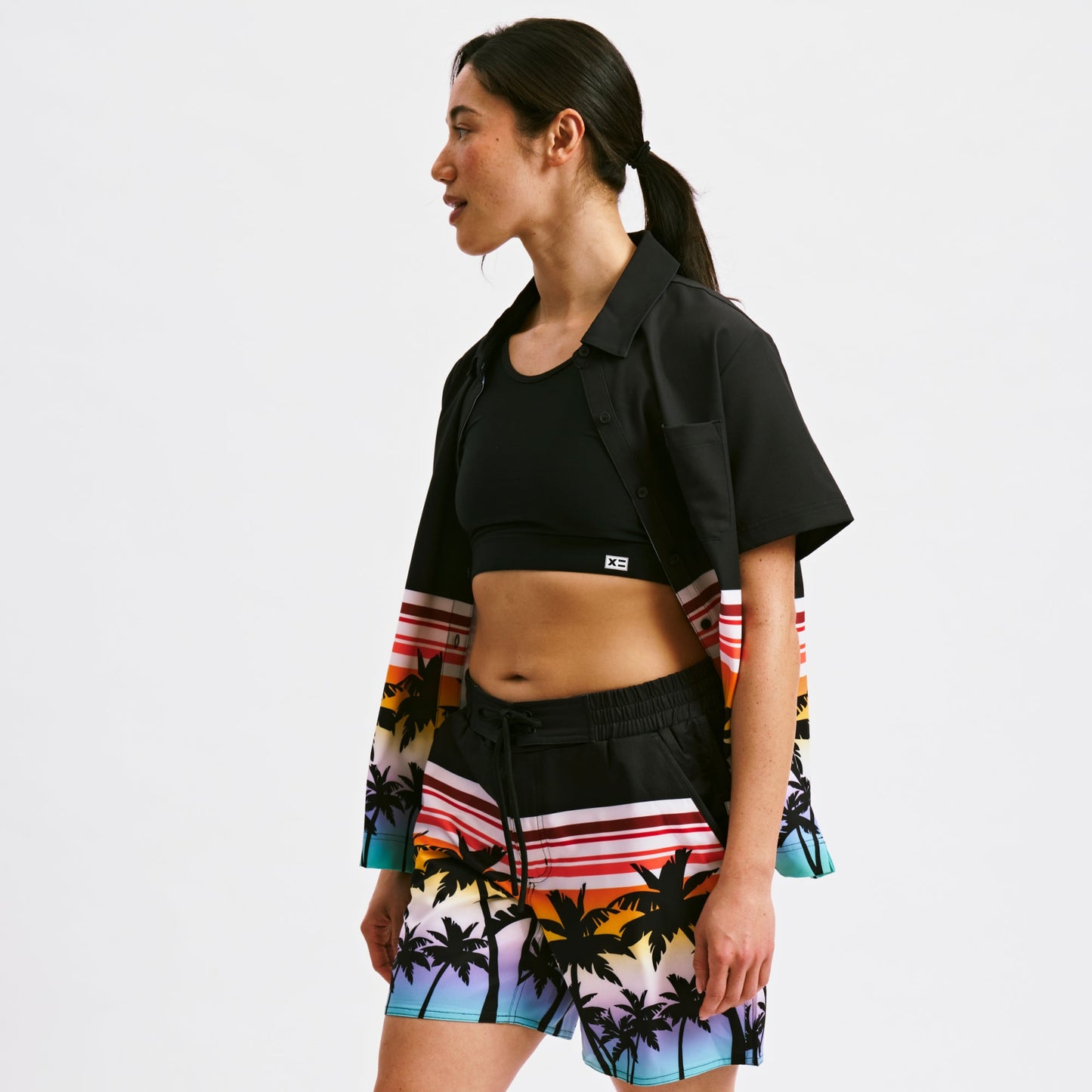 TomboyX Cabana Shirt - Hawaiian Heat