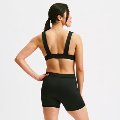 TomboyX Swim Reversible Plunge Top - Making Waves