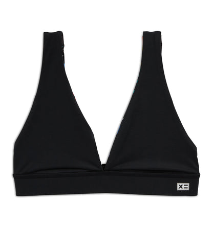 TomboyX Swim Reversible Plunge Top - Making Waves