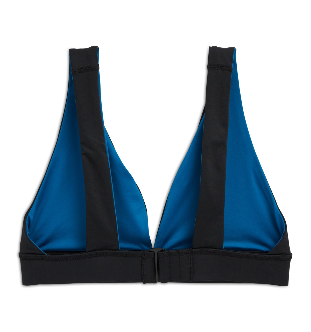 TomboyX Swim Reversible Plunge Top - Marina Blue