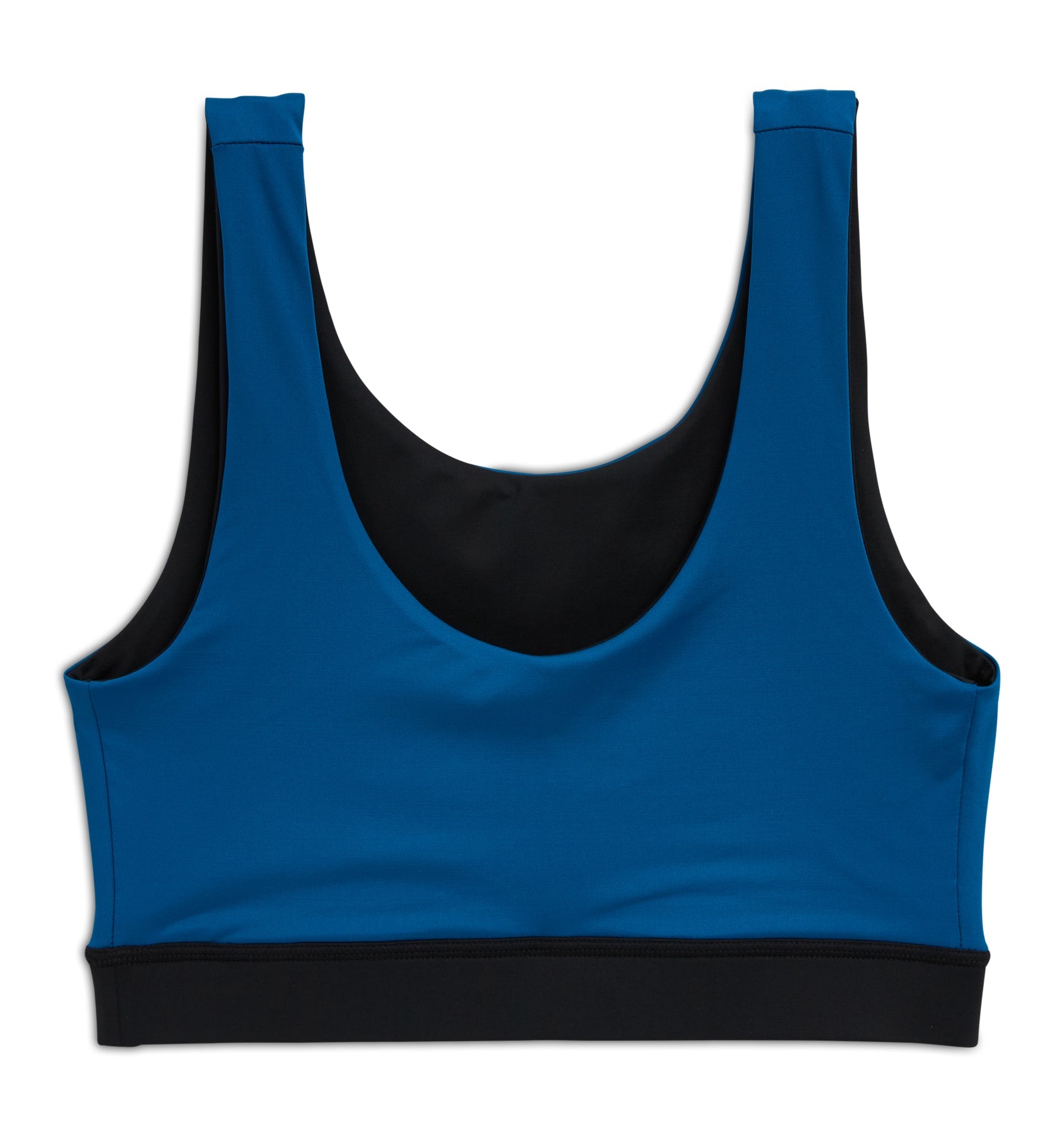 TomboyX Swim Reversible Sport Top - Marina Blue