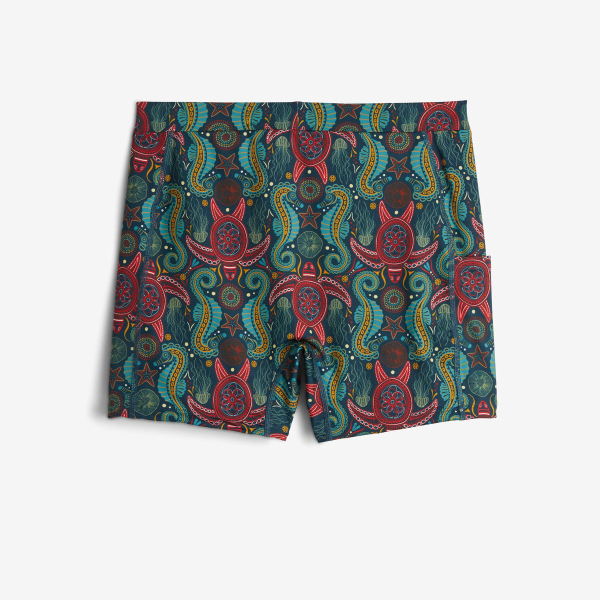 TomboyX Swim 4.5" Shorts - Marine Mosaic