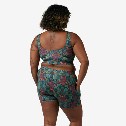 TomboyX Swim 4.5" Shorts - Marine Mosaic
