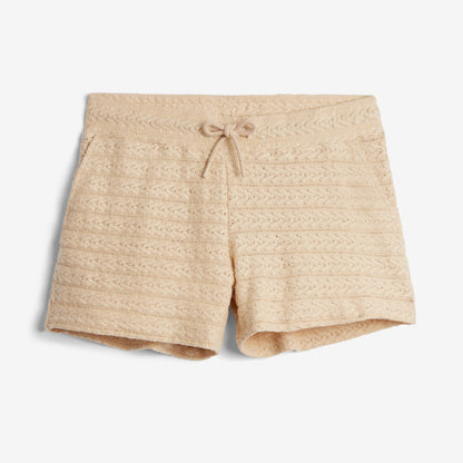 TomboyX Crochet Cabana Short - Sandshell