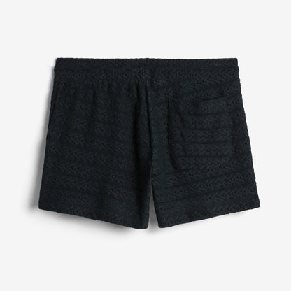 TomboyX Crochet Cabana Short - Black