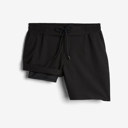 TomboyX Swim 7" Heritage Board Shorts Light Weight - Jelly Magic