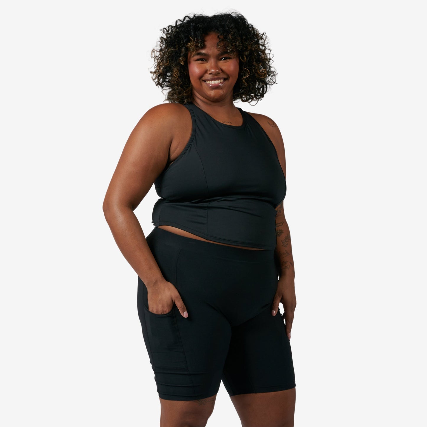 TomboyX Swim 9" Shorts with Pocket - Jelly Magic