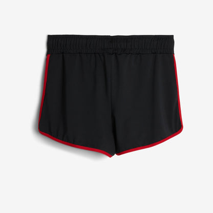 TomboyX Swim High Waisted Boy Short - Red Edge