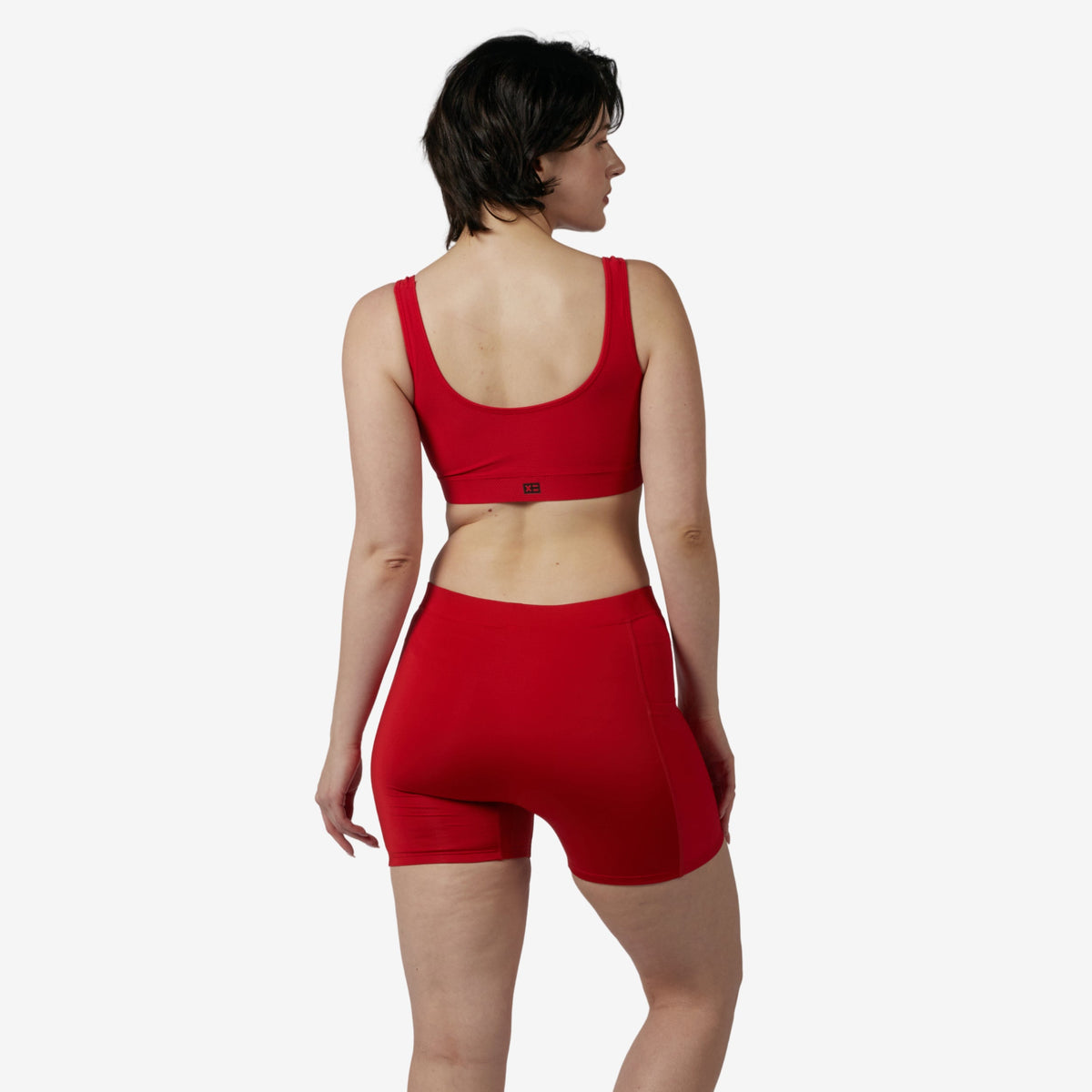 TomboyX Swim Solarmesh 4.5" Shorts - Red