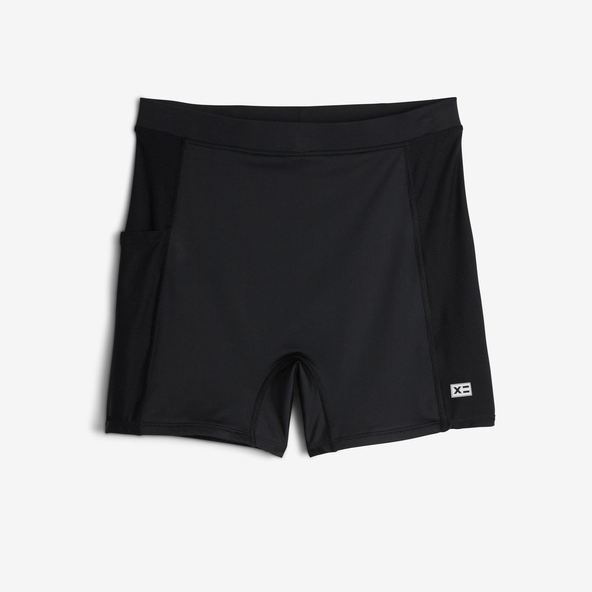 TomboyX Swim Solarmesh 4.5" Shorts - Black