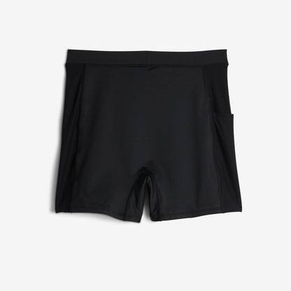 TomboyX Swim Solarmesh 4.5" Shorts - Black
