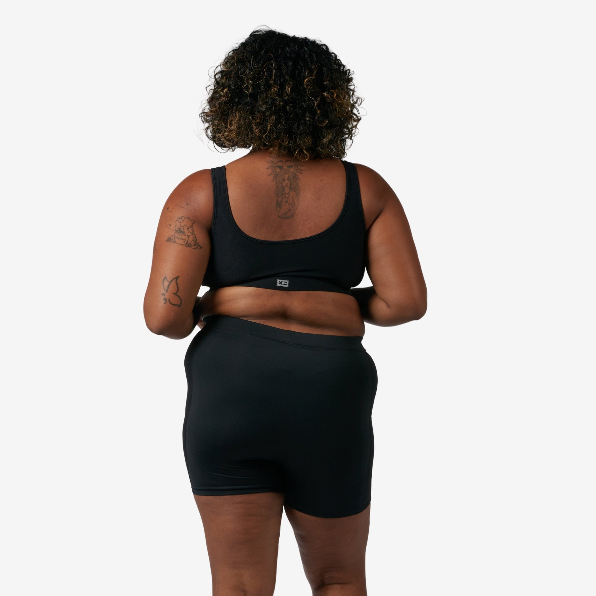 TomboyX Swim Solarmesh 4.5" Shorts - Black