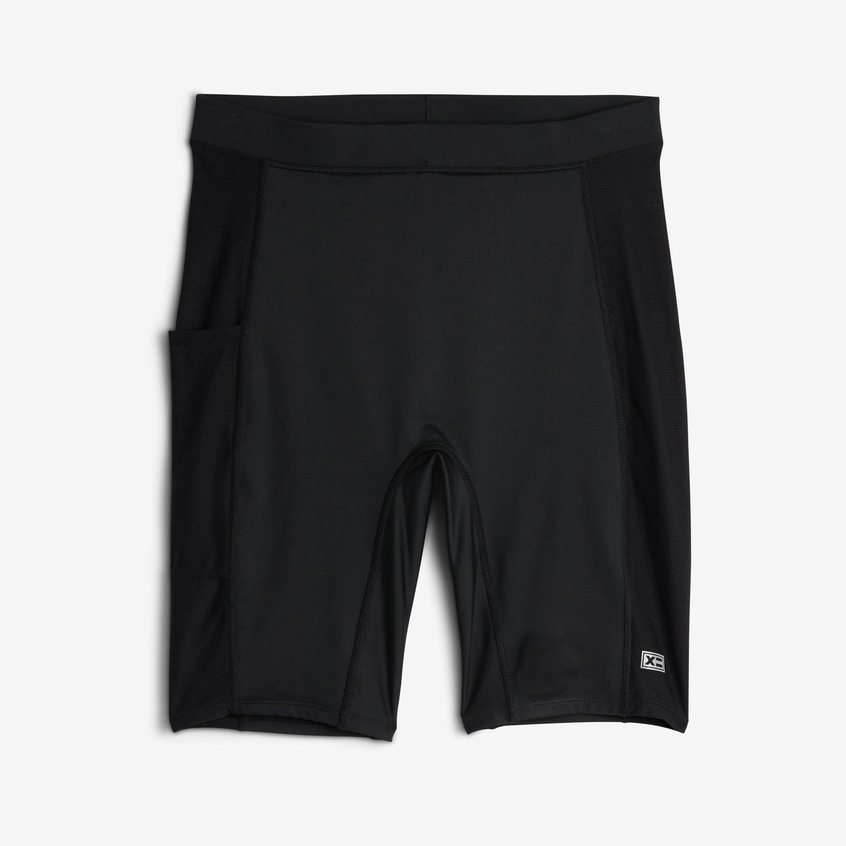 TomboyX Swim Solarmesh 9" Shorts - Black