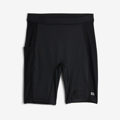 TomboyX Swim Solarmesh 9" Shorts - Black