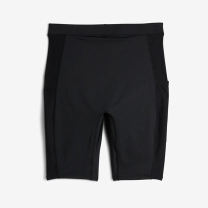 TomboyX Swim Solarmesh 9" Shorts - Black