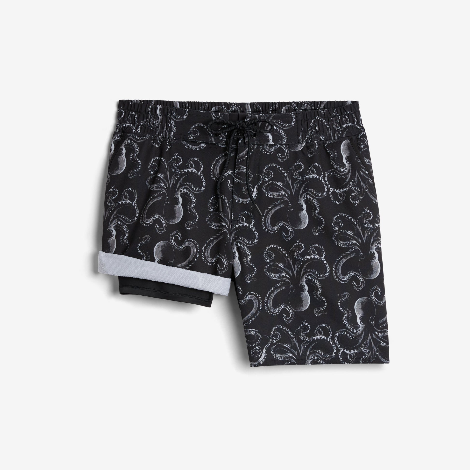TomboyX Swim 7" Heritage Board Shorts Light Weight - Kraken