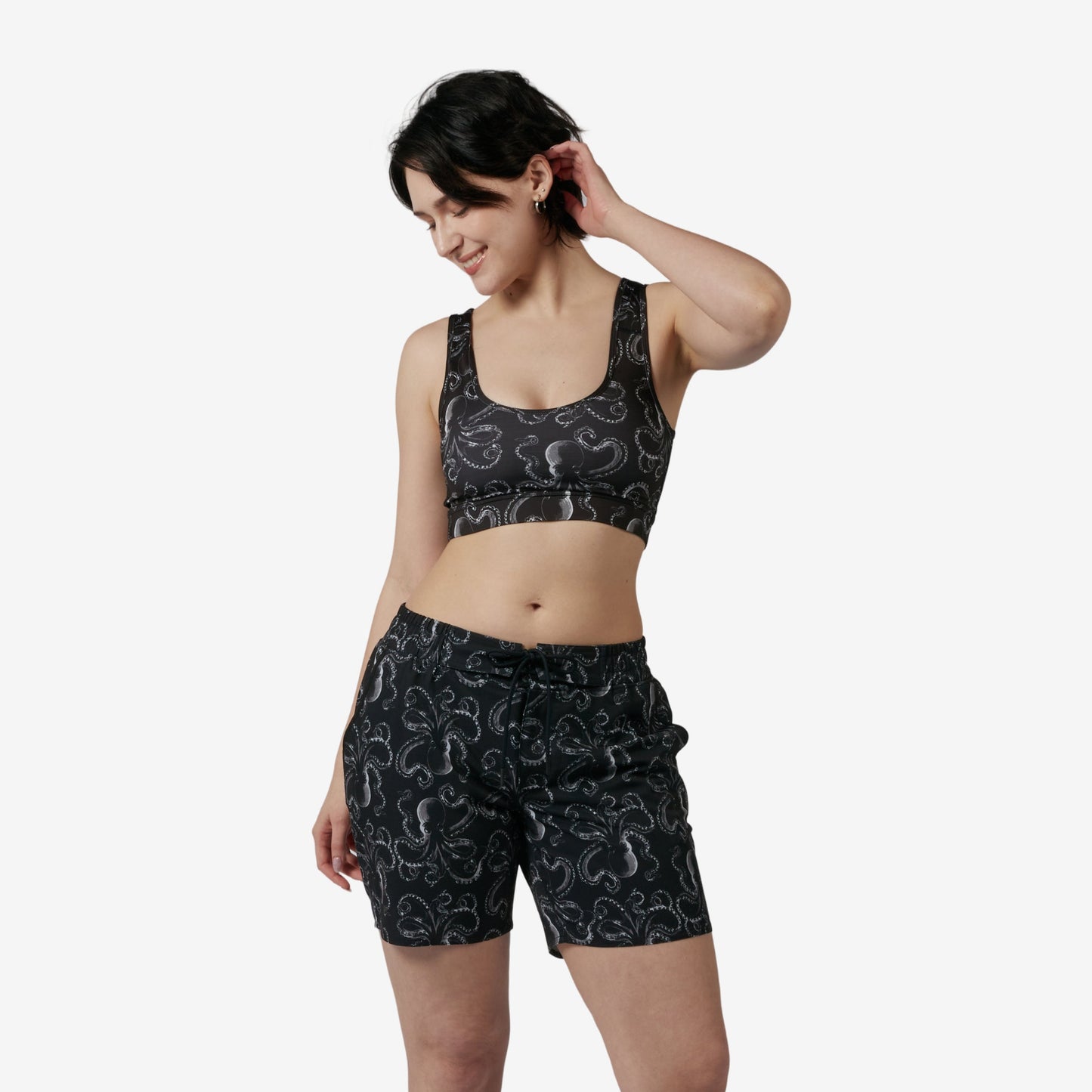 TomboyX Swim 7" Heritage Board Shorts Light Weight - Kraken
